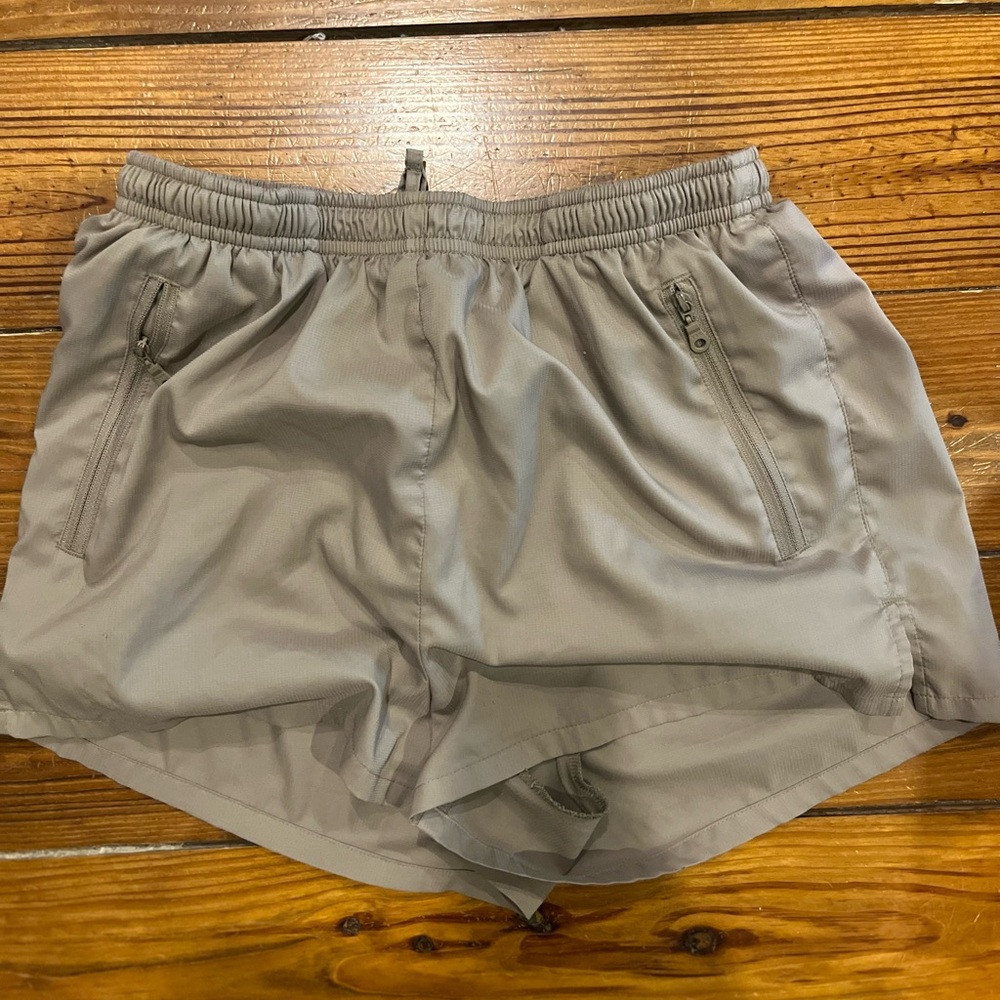 COPY - Girlfriend Collective Tan Athletic Shorts